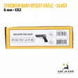 Cybergun Baby Desert Eagle CO2 airsoft pistooli, rosteri - Pistoolit ja -revolverit - 3559969503017 - 12