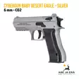 Cybergun Baby Desert Eagle CO2 airsoft pistooli, rosteri - Pistoolit ja -revolverit - 3559969503017 - 8