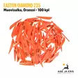 Easton Diamond 235 muovisulka, Oranssi - 100 kpl - sata sulkaa - Muovisulat - 723560989607 - 8