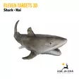 Eleven Targets 3D-taulu Hai - 3D-eläintaulut - ELVaE57 - 1