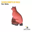 Eleven Targets 3D-taulu Kettu - 3D-eläintaulut - 8717974180677 - 5