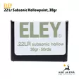 Eley Subsonic Hollowpoint .22LR 38 gr pienoiskiväärin patruuna - 22 Subsonic patruunat - 650911054007 - 5
