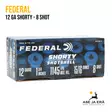 Federal Shorty kal.12 26g 2,25mm Haulikonpatruunaa - Muut haulikonpatruunat - 604544651447 - 5