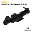 Firefield RapidStrike 1-6x24 valaistu Circle Dot kiikaritähtäin - Muut kiikaritähtäimet - 812495025907 - 3