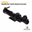 Firefield RapidStrike 1-6x24 valaistu Circle Dot kiikaritähtäin - Muut kiikaritähtäimet - 812495025907 - 5