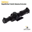 Firefield RapidStrike 1-6x24 valaistu Circle Dot kiikaritähtäin - Muut kiikaritähtäimet - 812495025907 - 12