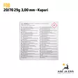 FOB Sweet Copper 20/70 29 g haulikonpatruuna - Lyijyttömät patruunat - 3268790011997 - 11