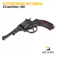 Gletcher Nagant NGT-R 4,5mm Pellet CO2 ilmarevolveri - Musta - Ilma-aseluoti ilmapistoolit - 851151006317 - 10