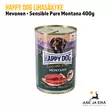 Happy Dog Sensible Pure Montana lihasäilyke Hevonen 400g - Lihasäilykkeet ja makkarat - 4001967155877 - 4