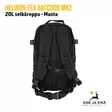Helikon-Tex Raccoon MK2 20L selkäreppu - musta - takaa katsottuna - Reput ja laukut - 5908218718067 - 5