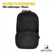Helikon-Tex Raccoon MK2 20L selkäreppu - musta - avattuna - Reput ja laukut - 5908218718067 - 6