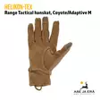 Helikon-Tex Range Tactical hanskat, Coyote/Adaptive Green M, yksittäinen hanska kämmenpuolelta kuvattuna - Muut päähineet ja käsineet - 5902688047757 - 36
