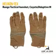 Helikon-Tex Range Tactical hanskat, Coyote/Adaptive Green M, molemmat hanskat ylhäältä kuvattuna - Muut päähineet ja käsineet - 5902688047757 - 37