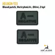 Helikon blood patch 2 kpl veriryhmä A- - Yleiskuva - Muut asusteet - 5908218766907 - 1
