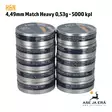 H&N Match Heavy 4,49 mm ilmakiväärin luoti 0,53 g, 5000 kpl - 10 rasiaa - 4,5 mm ilmakivääriluodit - 4047058019277 - 8