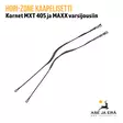 Hori-Zone Kornet MXT 405 ja MAXX kaapelit pitkittäin - Valmiit jänteet - 8717974984947 - 3