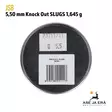 JSB Knock Out Slugs 5,50 ilma-aseluoti 1,645 g - 5,5 mm luodit - 8594180451117 - 6