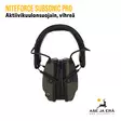NITEforce Subsonic PRO Active electronic kuulonsuojain - edestä - Kuulosuojaimet - 6430061581097 - 5