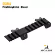 Osuma Blaser jalusta Picatinny kiskolla Takaviistosta - Kiskot, kiilat, palat ja muut jalustat - 6430068620447 - 8