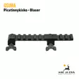 Osuma Blaser jalusta Picatinny kiskolla Sivulta - Kiskot, kiilat, palat ja muut jalustat - 6430068620447 - 7