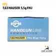 PPU 7,63 Mauser FMJ 5,5g Pistoolinpatruuna - Muut pistoolinpatruunat - 8605003813217 - 4