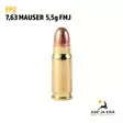 PPU 7,63 Mauser FMJ 5,5g Pistoolinpatruuna - Muut pistoolinpatruunat - 8605003813217 - 3