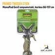 Primos Trigger Stick MonoPod Gen3 ampumatuki, korkea 66-157 cm- Myyntipakkaus - Muut ampumatuet - 010135658137 - 16