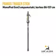 Primos Trigger Stick MonoPod Gen3 ampumatuki, korkea 66-157 cm- Kokomittaisena - Muut ampumatuet - 010135658137 - 10
