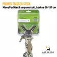 Primos Trigger Stick MonoPod Gen3 ampumatuki, korkea 66-157 cm- Myyntipakkaus EAN näkyvissä - Muut ampumatuet - 010135658137 - 17