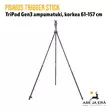 Primos Trigger Stick TriPod Gen3 ampumatuki, korkea 61-157 cm - Korkeimassa ampumaasennossa - Tripod- ja Bipod-ampumatuet - 010135000387 - 8