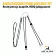 Ravin R500 varsijousen jänne ja kaapelit - Valmiit jänteet - 815942021927 - 1