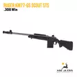 Ruger KM77-GS Gunsite Scout 308 Stainless kivääri - Pulttilukkoiset kiväärit - 736676068227 - 6