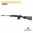 Ruger KM77-GS Gunsite Scout 308 Stainless kivääri - Pulttilukkoiset kiväärit - 736676068227 - 5