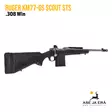 Ruger KM77-GS Gunsite Scout 308 Stainless kivääri - Pulttilukkoiset kiväärit - 736676068227 - 3