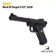 Ruger Mark IV Target 512 22LR pienoispistooli - Pienoispistoolit - 736676401017 - 7