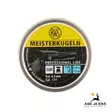 RWS Meisterkugeln LP 4,48 mm ilmapistoolin luoti 0,45 g - 4,5 mm ilmapistooliluodit - 4000294135927 - 1