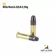 SK Rifle Match 22LR 2,59g 327m/s Pienoiskivääripatruuna - 22 Subsonic patruunat - 4023045421087 - 6