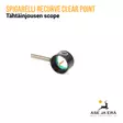 Spigarelli Recurve Clear Point scope tähtäinjouseen - Tähtäinjousen scopet - 8717974834617 - 3
