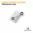 Spigarelli Recurve Clear Point scope tähtäinjouseen - Tähtäinjousen scopet - 8717974834617 - 4