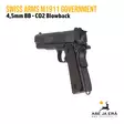 Swiss Arms M1911 Government Blowback 4,5mm CO2 ilmapistooli - BB kuula ilmapistoolit - 3559962887107 - 11