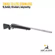 Tikka T3 Lite Stainless 9,3x62 käytetty kivääri - Käytetyt kiväärit - 760987 - 5
