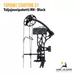 Topoint Starting 31 taljajousipaketti oikeakätinen, Black - yksityiskohta jousen yläosasta - RTS taljajousipaketit - 6426006358367 - 10