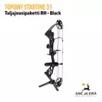 Topoint Starting 31 taljajousipaketti oikeakätinen, Black - vasemmalta etuviistosta - RTS taljajousipaketit - 6426006358367 - 8