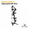 Topoint Starting 31 taljajousipaketti oikeakätinen, Black - oikealta takaviistosta - RTS taljajousipaketit - 6426006358367 - 6