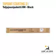 Topoint Starting 31 taljajousipaketti oikeakätinen, Black - myyntipakkauksen sivu, EAN näkyvissä - RTS taljajousipaketit - 6426006358367 - 16