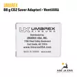 Umarex 88 g CO2 kaasunsäästäjä venttiilillä - Co2 kaasupatruunat - 723364111327 - 6