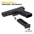 Umarex Glock 17 Blowback 4,5mm CO2 Pellet ilmapistooli - lipas irroitettuna - Ilma-aseluoti ilmapistoolit - 4000844649867 - 8