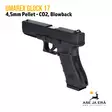 Umarex Glock 17 Blowback 4,5mm CO2 Pellet ilmapistooli - vasemmalta takaviistosta - Ilma-aseluoti ilmapistoolit - 4000844649867 - 2