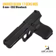 Umarex Glock 17 GEN5 MOS 6 mm CO2 airsoft-pistooli, blowback - Pistoolit ja -revolverit - 4000844828927 - 3