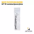 White Feather B50 Dacron jänne - Valmiit jänteet - 8720054469197 - 8
